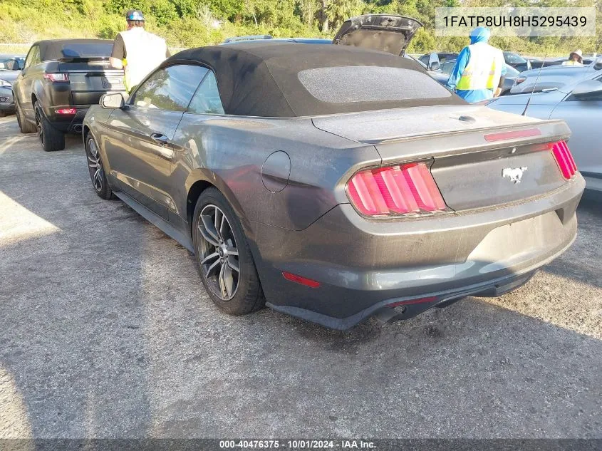 2017 Ford Mustang VIN: 1FATP8UH8H5295439 Lot: 40476375