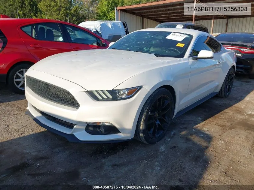 2017 Ford Mustang Ecoboost VIN: 1FA6P8TH7H5256808 Lot: 40507275