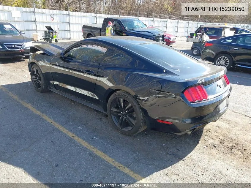 2017 Ford Mustang Ecoboost VIN: 1FA6P8THXH5239050 Lot: 40711197