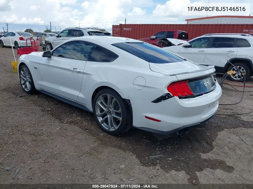 1FA6P8CF8J5146516 2018 Ford Mustang Gt Premium