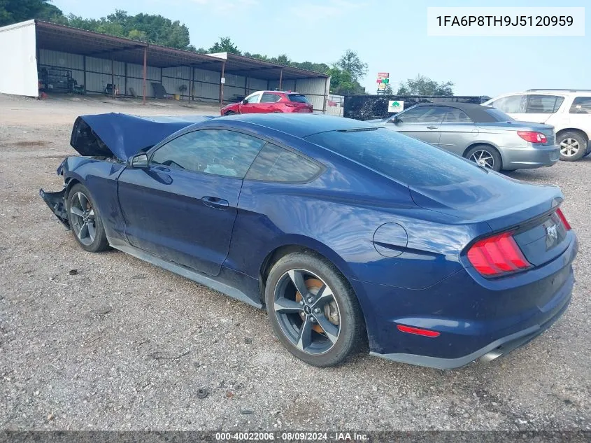 1FA6P8TH9J5120959 2018 Ford Mustang Ecoboost