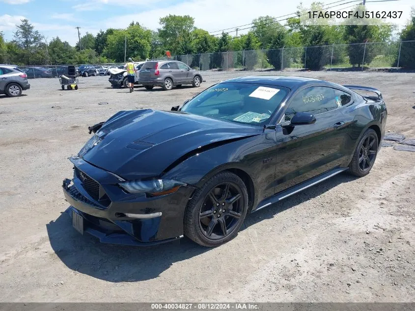 1FA6P8CF4J5162437 2018 Ford Mustang Gt