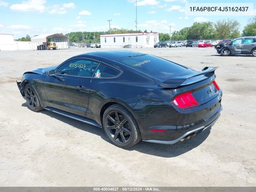 2018 Ford Mustang Gt VIN: 1FA6P8CF4J5162437 Lot: 40034827