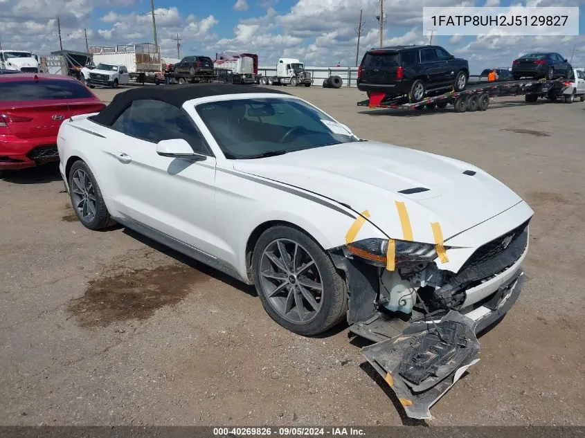 1FATP8UH2J5129827 2018 Ford Mustang