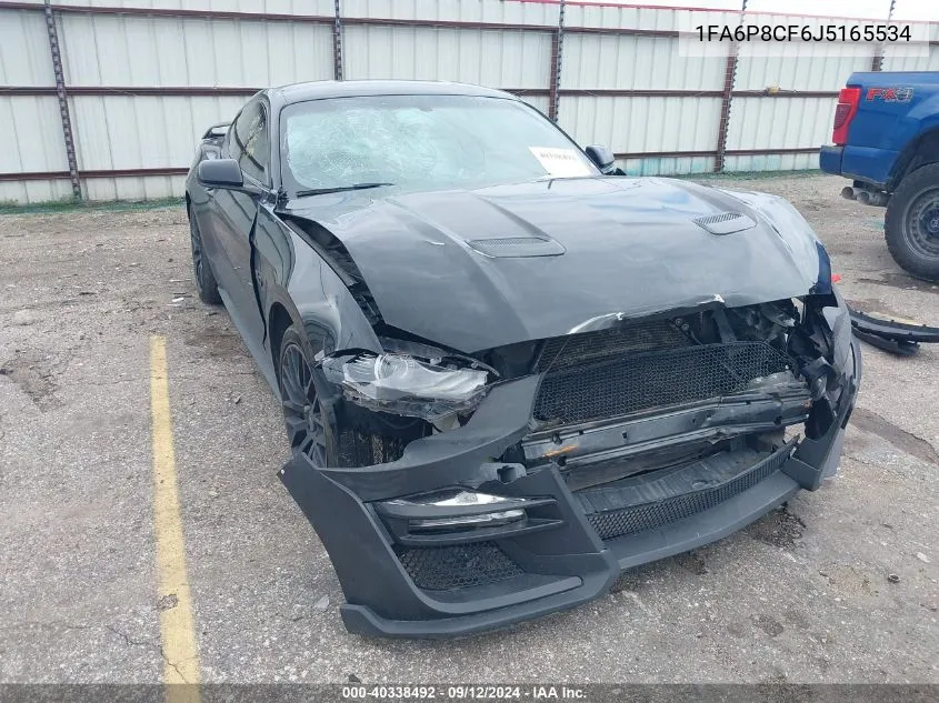 1FA6P8CF6J5165534 2018 Ford Mustang Gt