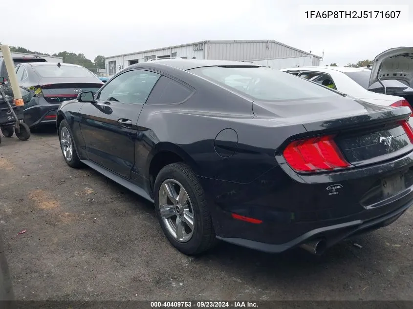 2018 Ford Mustang Ecoboost VIN: 1FA6P8TH2J5171607 Lot: 40409753