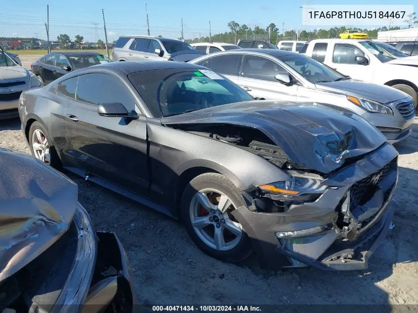 2018 Ford Mustang Ecoboost VIN: 1FA6P8TH0J5184467 Lot: 40471434