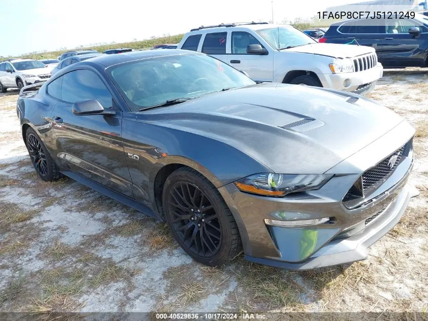 2018 Ford Mustang Gt VIN: 1FA6P8CF7J5121249 Lot: 40529836