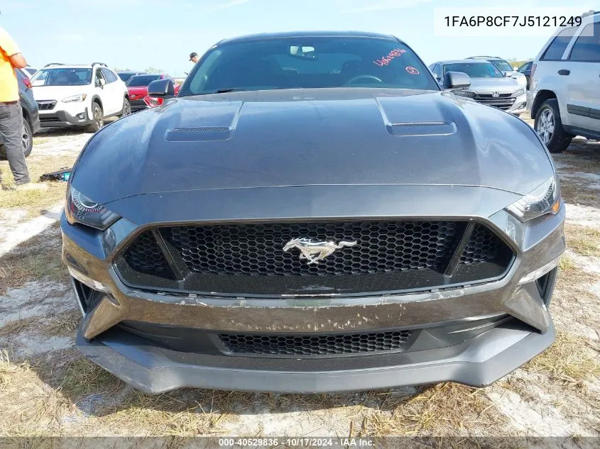 2018 Ford Mustang Gt VIN: 1FA6P8CF7J5121249 Lot: 40529836