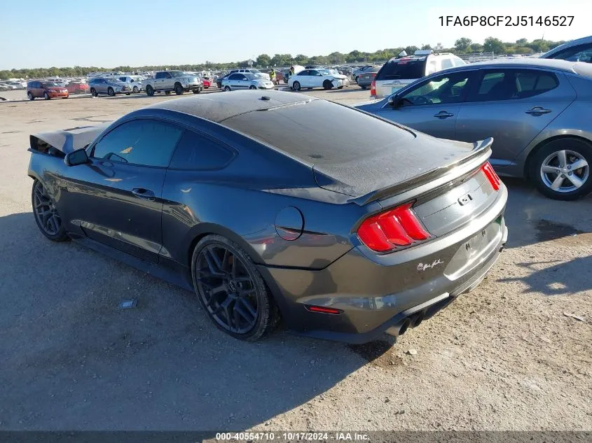 2018 Ford Mustang Gt Premium VIN: 1FA6P8CF2J5146527 Lot: 40554710