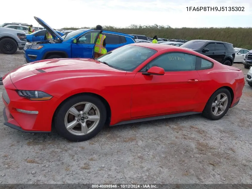 2018 Ford Mustang Ecoboost VIN: 1FA6P8TH9J5135302 Lot: 40598946