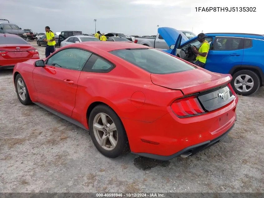 2018 Ford Mustang Ecoboost VIN: 1FA6P8TH9J5135302 Lot: 40598946