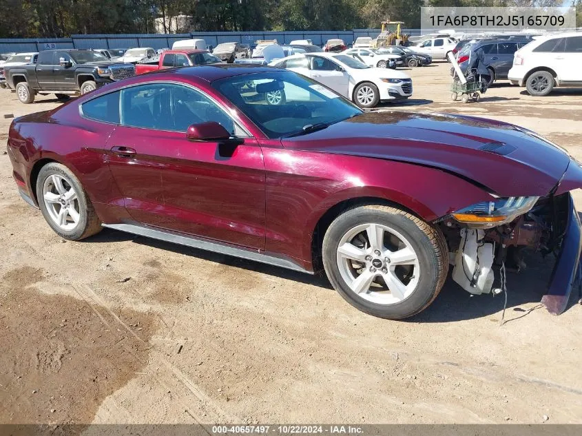 2018 Ford Mustang Ecoboost VIN: 1FA6P8TH2J5165709 Lot: 40657497