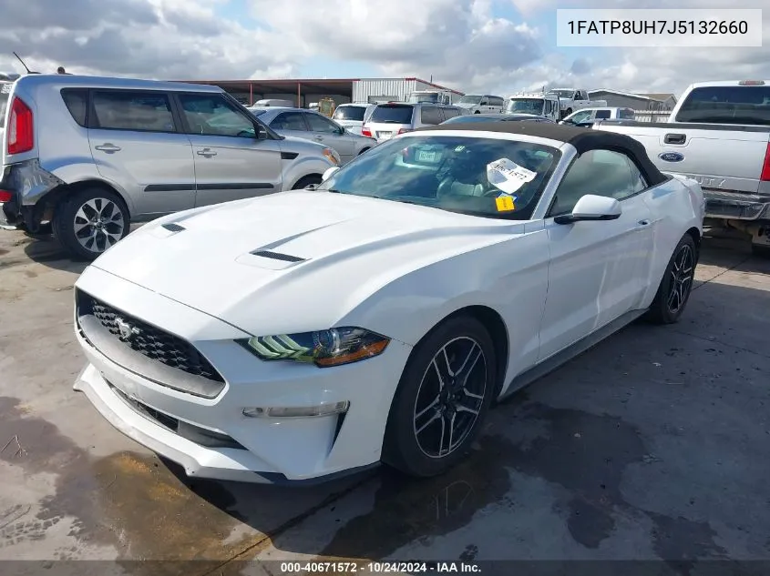 2018 Ford Mustang Ecoboost Premium VIN: 1FATP8UH7J5132660 Lot: 40671572