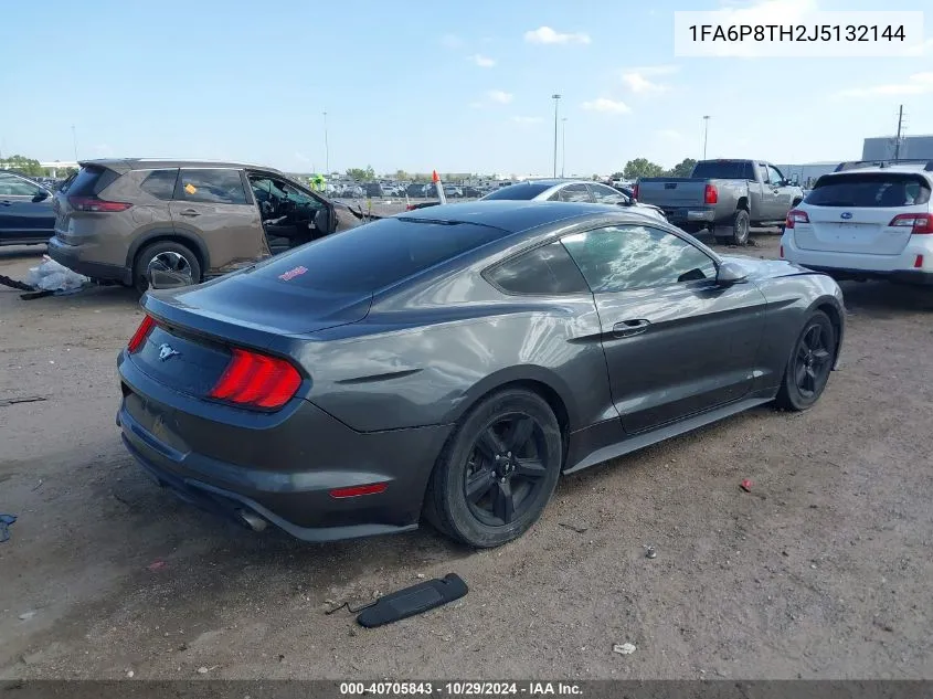 2018 Ford Mustang Ecoboost VIN: 1FA6P8TH2J5132144 Lot: 40705843