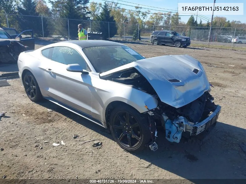 2018 Ford Mustang Ecoboost VIN: 1FA6P8TH1J5142163 Lot: 40731726