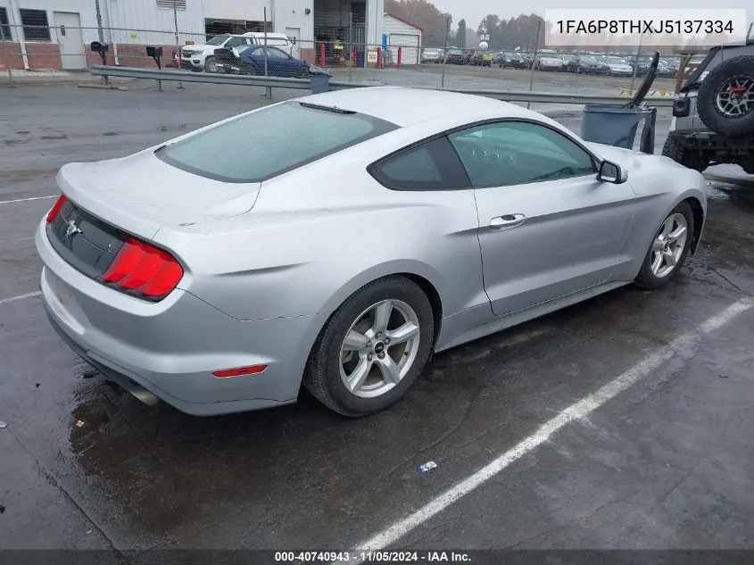 1FA6P8THXJ5137334 2018 Ford Mustang Ecoboost