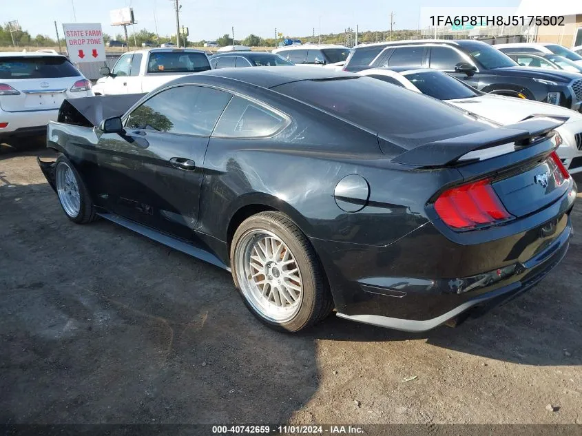 2018 Ford Mustang Ecoboost VIN: 1FA6P8TH8J5175502 Lot: 40742659