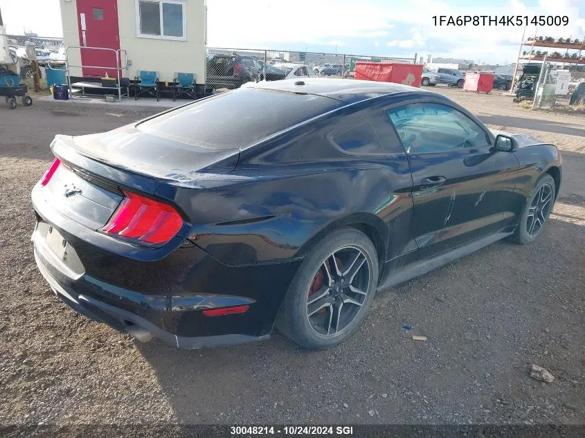 2019 Ford Mustang VIN: 1FA6P8TH4K5145009 Lot: 30048214