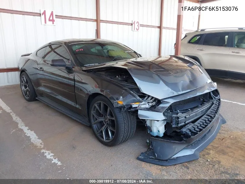 1FA6P8CF6K5153076 2019 Ford Mustang Gt