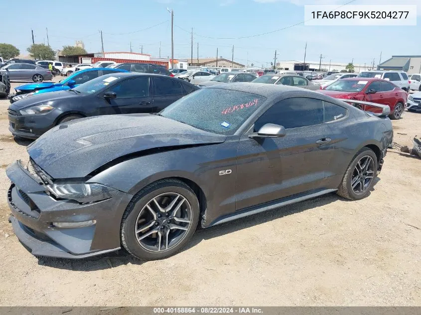 1FA6P8CF9K5204277 2019 Ford Mustang Gt