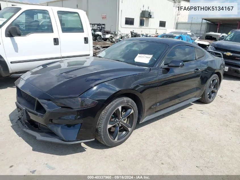 1FA6P8TH0K5134167 2019 Ford Mustang