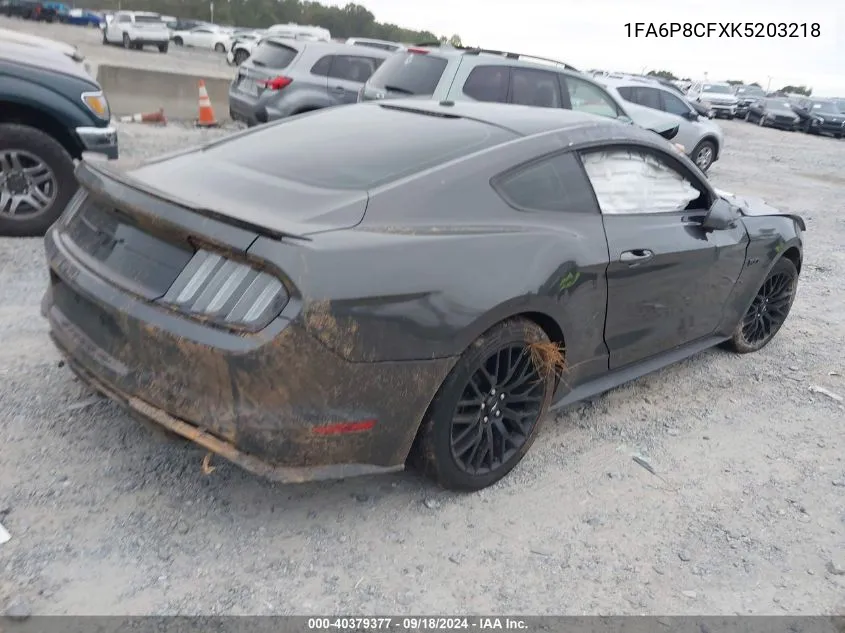 1FA6P8CFXK5203218 2019 Ford Mustang Gt