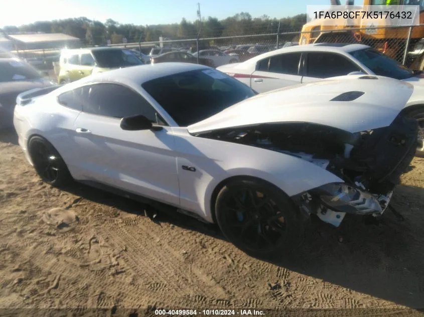 2019 Ford Mustang Gt VIN: 1FA6P8CF7K5176432 Lot: 40499584