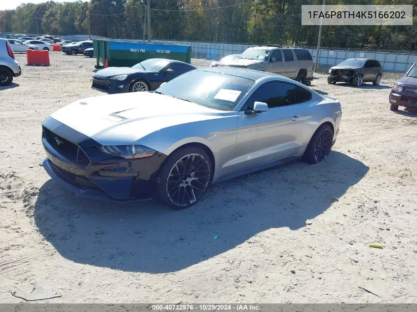 2019 Ford Mustang Ecoboost VIN: 1FA6P8TH4K5166202 Lot: 40732976