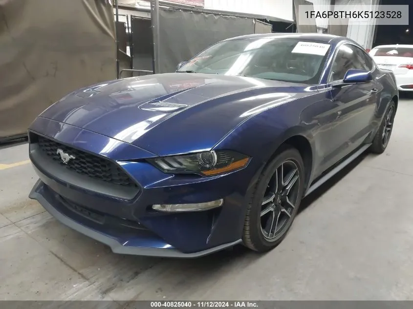 2019 Ford Mustang Ecoboost Premium VIN: 1FA6P8TH6K5123528 Lot: 40825040