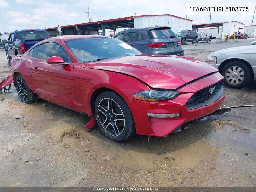 1FA6P8TH9L5103775 2020 Ford Mustang Ecoboost Fastback