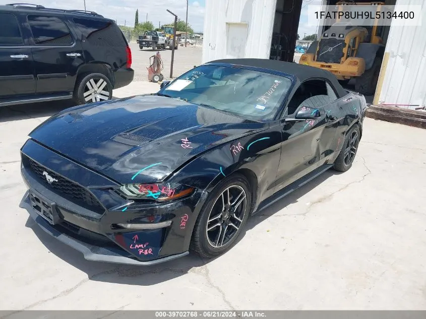 2020 Ford Mustang Ecoboost Premium VIN: 1FATP8UH9L5134400 Lot: 39702768