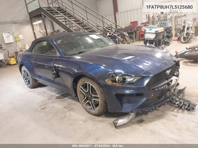 2020 Ford Mustang Ecoboost Premium VIN: 1FATP8UH7L5125680 Lot: 39933071