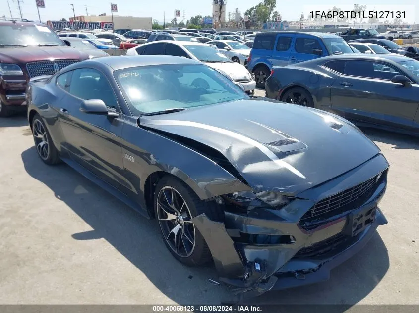 2020 Ford Mustang Ecoboost Premium Fastback VIN: 1FA6P8TD1L5127131 Lot: 40058123