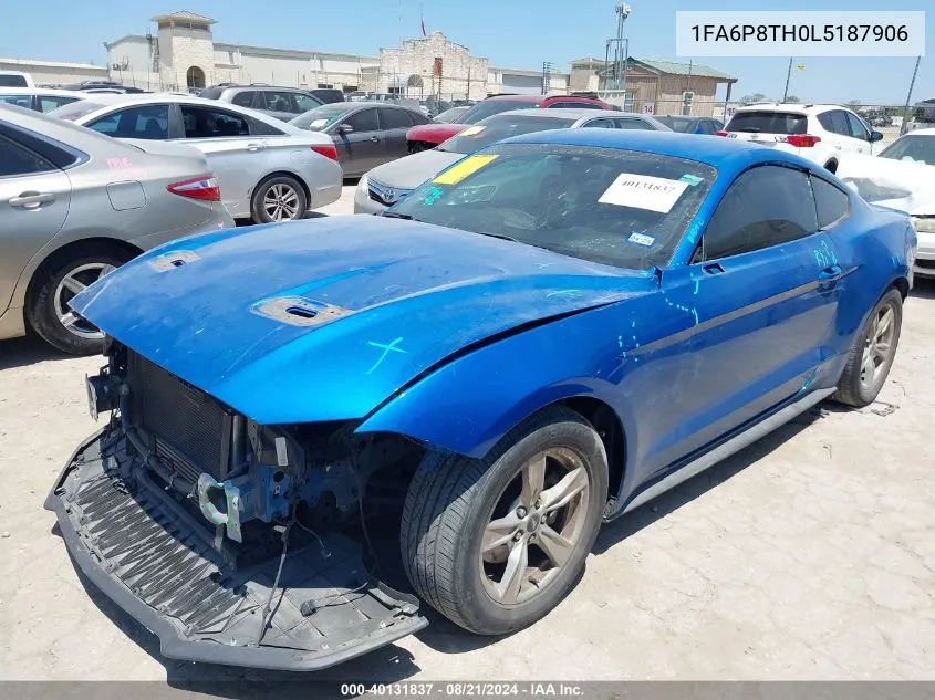 1FA6P8TH0L5187906 2020 Ford Mustang