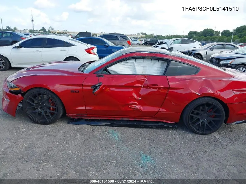 1FA6P8CF0L5141510 2020 Ford Mustang Gt