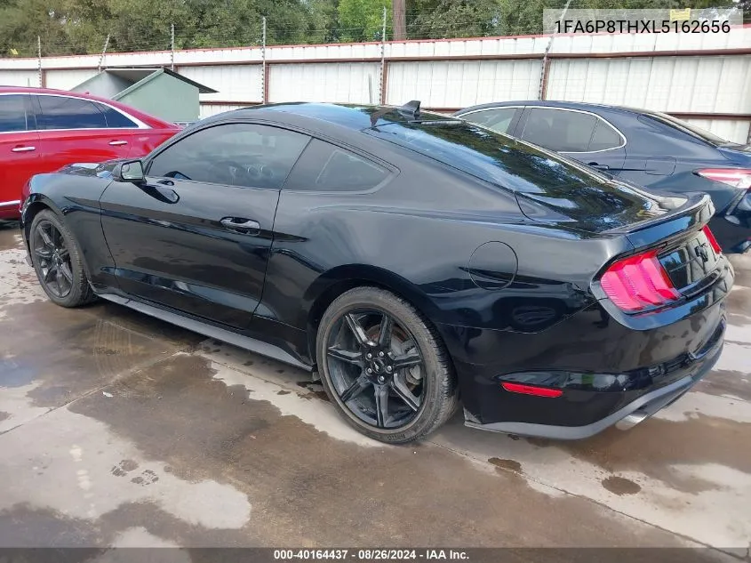 2020 Ford Mustang Ecoboost Premium Fastback VIN: 1FA6P8THXL5162656 Lot: 40164437