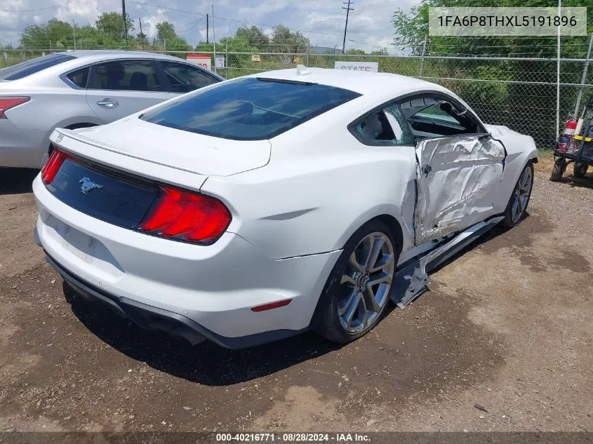 1FA6P8THXL5191896 2020 Ford Mustang Ecoboost Premium Fastback