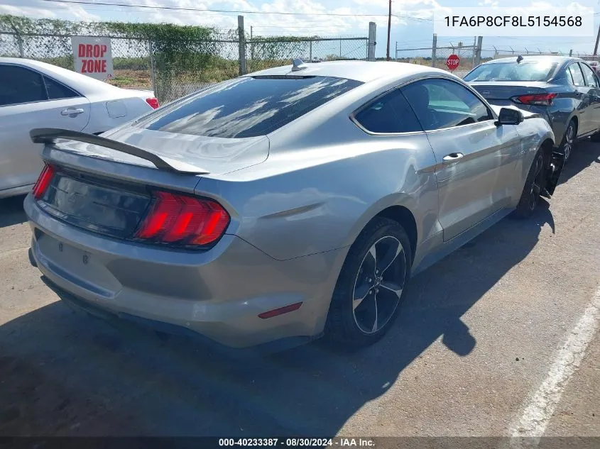 2020 Ford Mustang Gt Fastback VIN: 1FA6P8CF8L5154568 Lot: 40233387