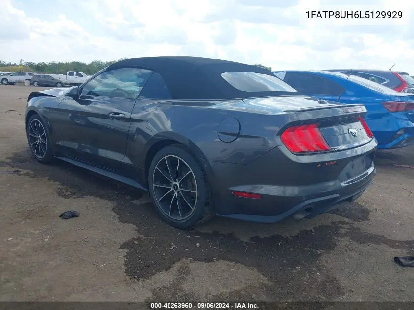 2020 Ford Mustang Ecoboost Premium VIN: 1FATP8UH6L5129929 Lot: 40263960