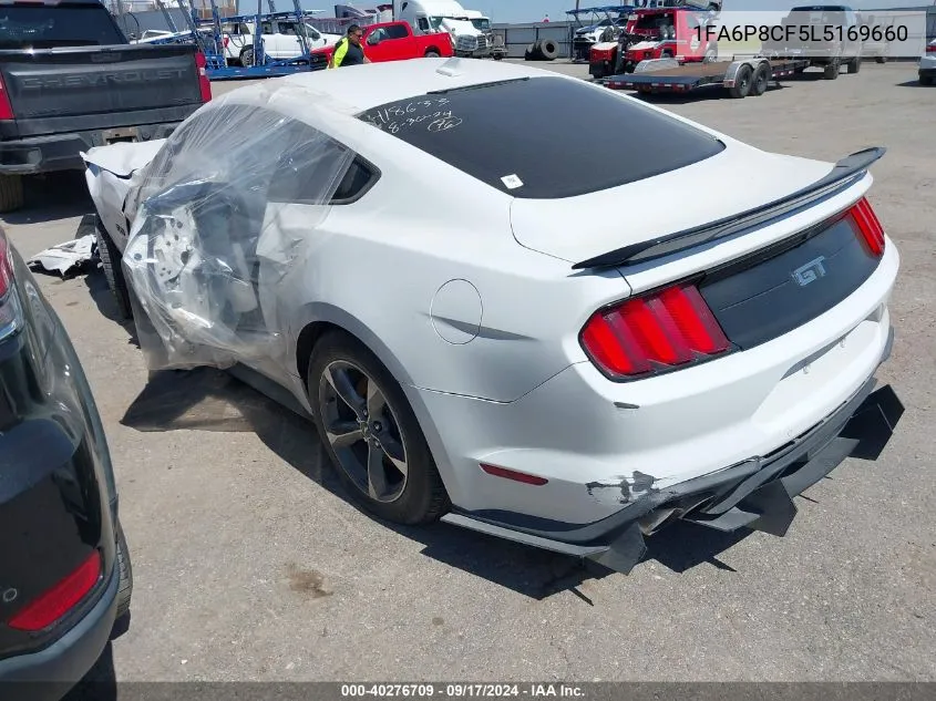 1FA6P8CF5L5169660 2020 Ford Mustang Gt Premium Fastback