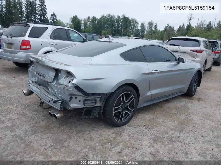 1FA6P8CF6L5159154 2020 Ford Mustang Gt