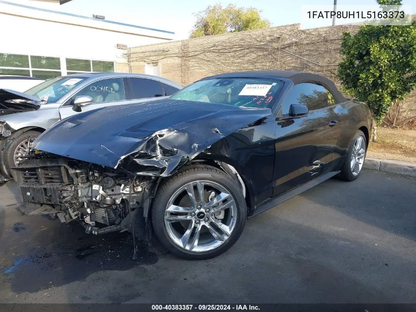 2020 Ford Mustang Ecoboost Premium VIN: 1FATP8UH1L5163373 Lot: 40383357