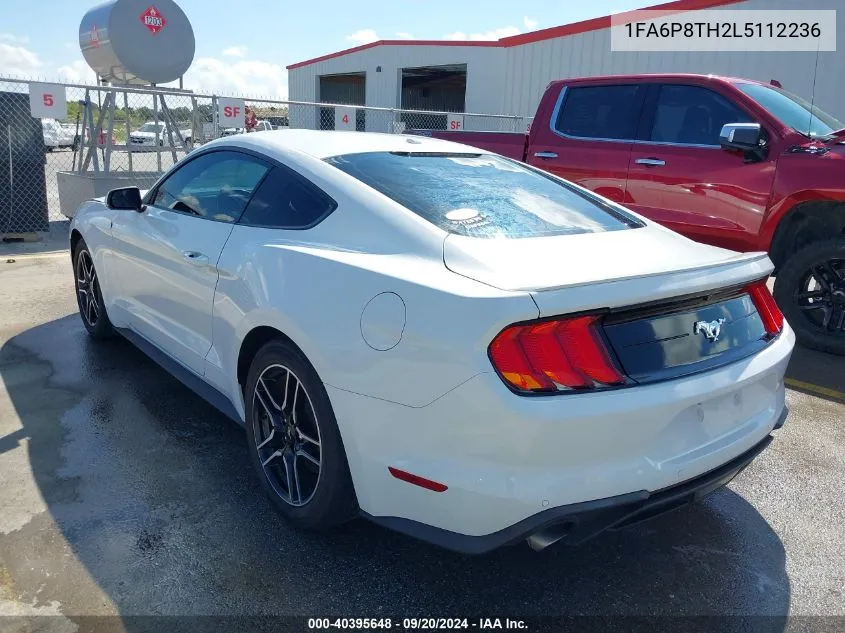 2020 Ford Mustang Ecoboost Premium Fastback VIN: 1FA6P8TH2L5112236 Lot: 40395648