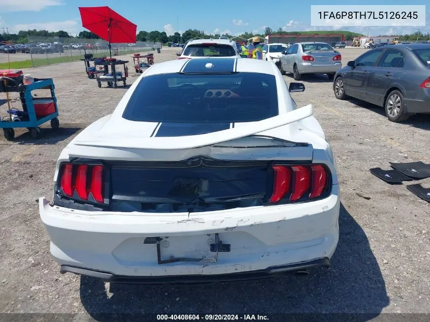 2020 Ford Mustang Ecoboost Premium Fastback VIN: 1FA6P8TH7L5126245 Lot: 40408604