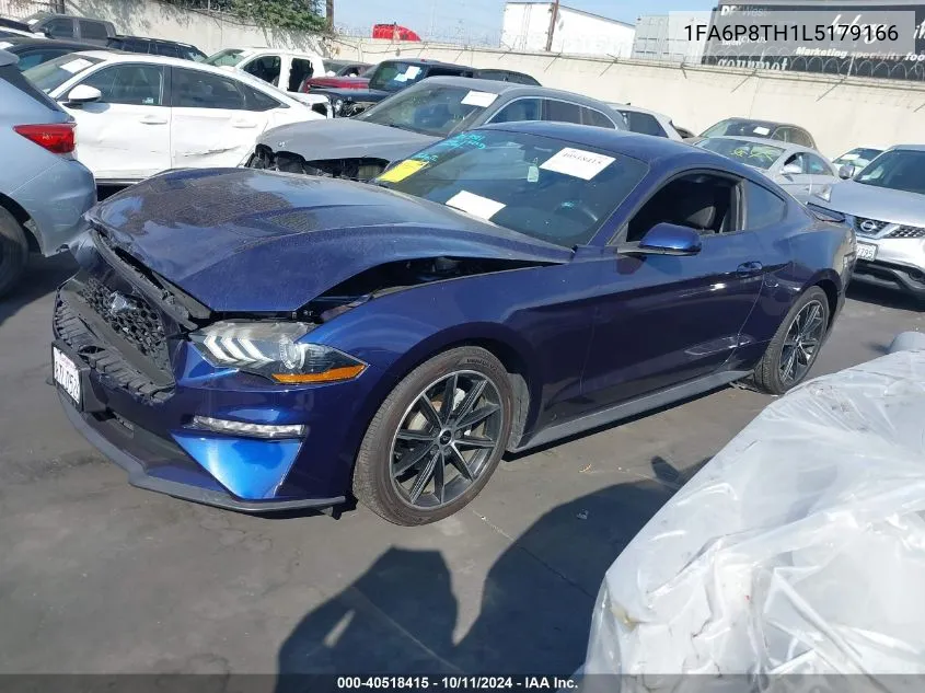 2020 Ford Mustang VIN: 1FA6P8TH1L5179166 Lot: 40518415