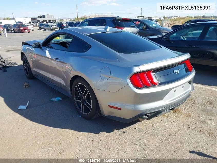 2020 Ford Mustang Ecoboost Premium VIN: 1FA6P8THXL5135991 Lot: 40526797