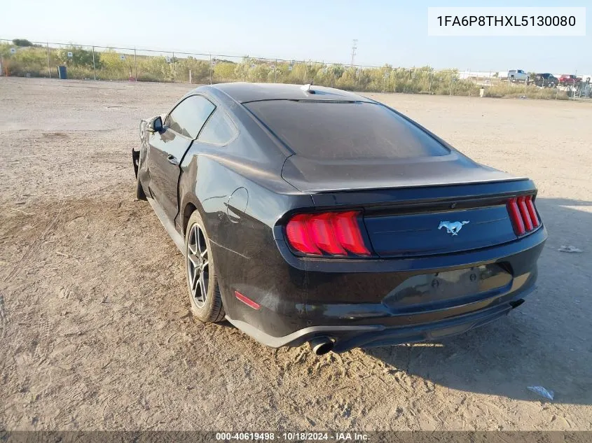 2020 Ford Mustang Ecoboost Premium VIN: 1FA6P8THXL5130080 Lot: 40619498