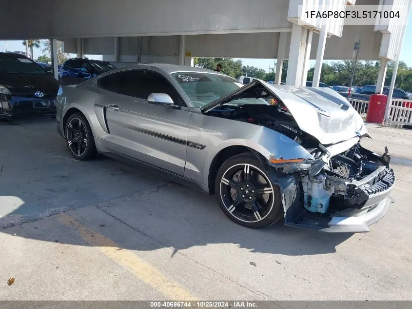 2020 Ford Mustang Gt Premium VIN: 1FA6P8CF3L5171004 Lot: 40696744