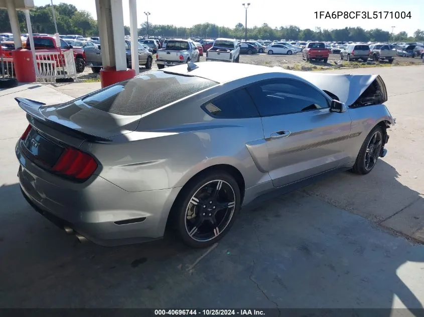 2020 Ford Mustang Gt Premium VIN: 1FA6P8CF3L5171004 Lot: 40696744